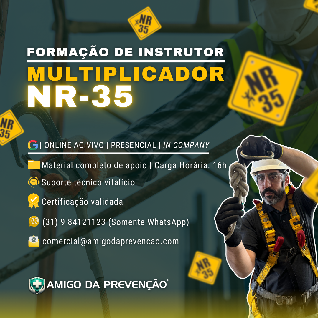CAPACITAÇÃO DE INTSRUTORES DE NR-35
