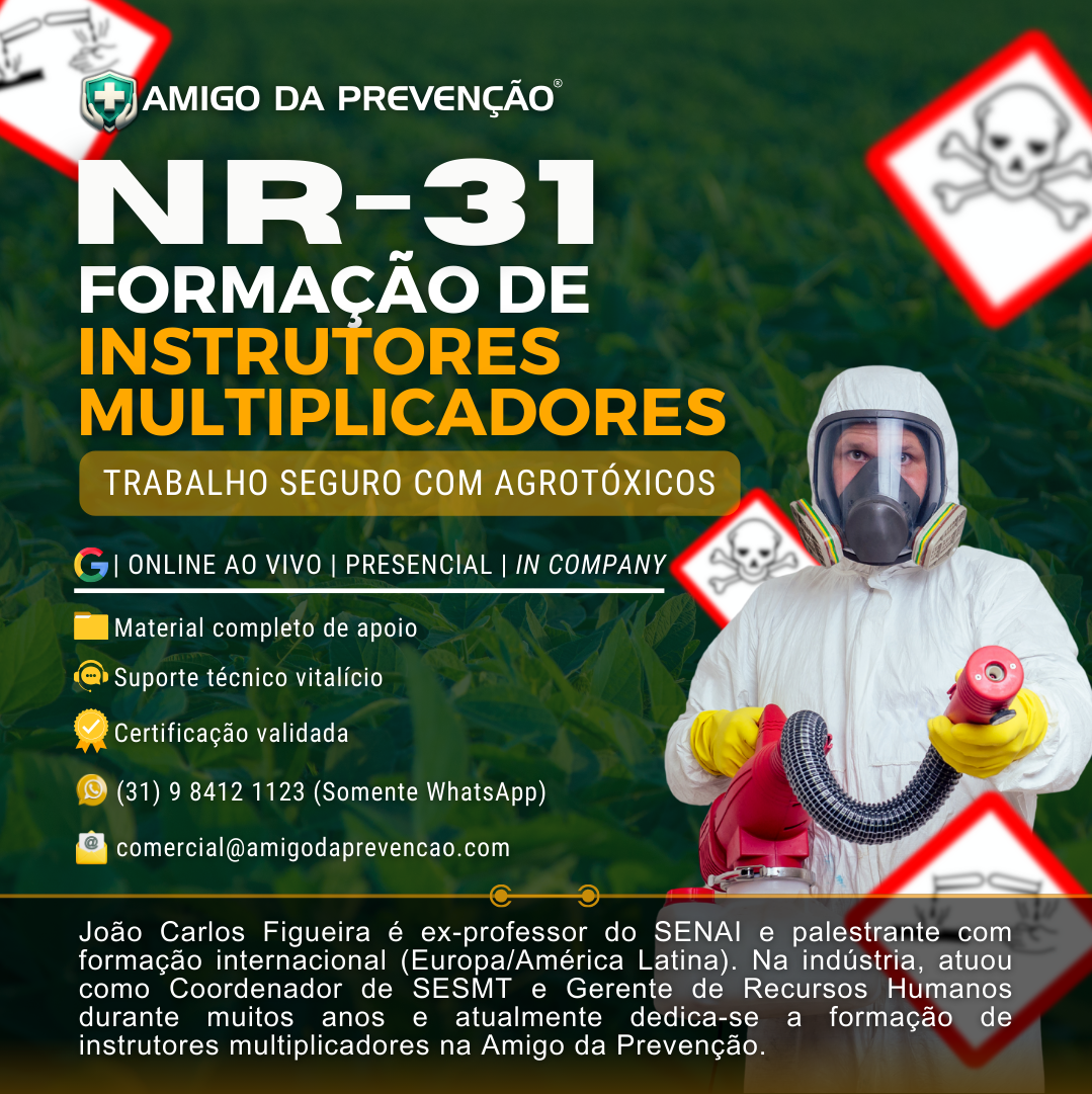 INSTRUTORES DE NR-31 AGROTÓXICOS