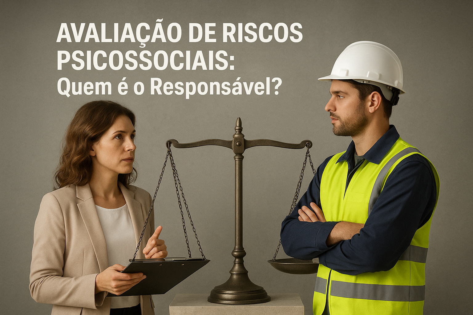 De quem é a responsabilidade de fazer a avaliação de riscos psicossociais?